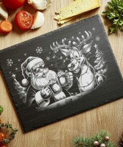 Christmas Santa and Reindeer Cheer File | Slate Cheese Board #013