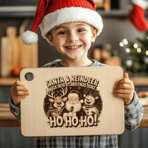 Christmas Santa and Reindeer Joke File | Charcuterie Board #047