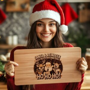 Christmas Santa and Reindeer Joke File | Charcuterie