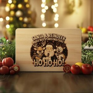 Christmas Santa and Reindeer Joke File | Charcuterie