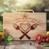 6 Valentine's Love Quotes for Laser Engraving: Charcuterie