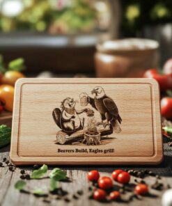 American Eagle Charcuterie Board Engraving File - Funny