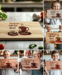 Family Mealtime Quotes & Charcuterie Engraving Files –