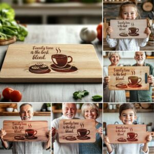 Family Mealtime Quotes & Charcuterie Engraving Files –