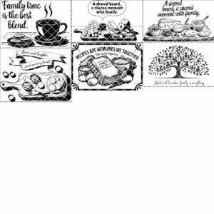 Family Mealtime Quotes & Charcuterie Engraving Files –