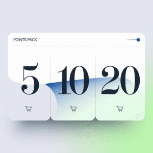 Pack de points membre
