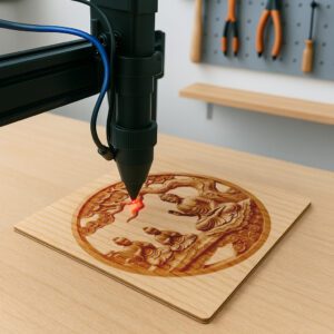 Buddha 3D Illusion Laser Engraving File, Spiritual Home