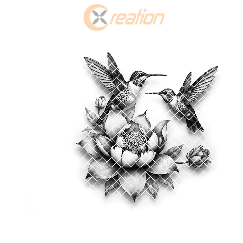 Charcuterie Board Engraving File, 3D Hummingbird Design, Couple