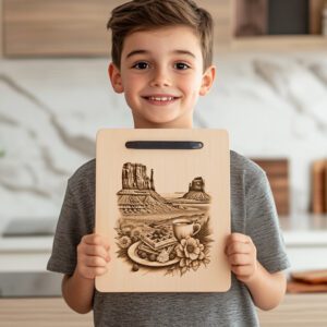 Charcuterie Board Engraving File, American Brunch Design, Monument