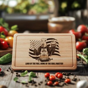 Charcuterie Board Engraving File, Eagle Grill Master Burger,