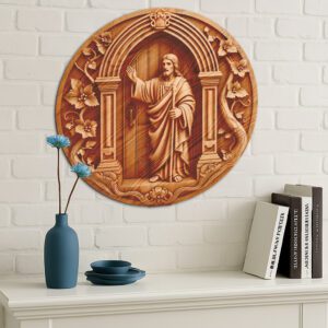 Jesus 3D Illusion Laser Engraving File, Christian Home
