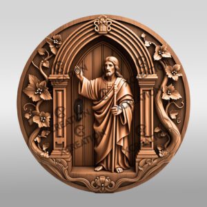 Jesus 3D Illusion Laser Engraving File, Christian Home