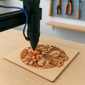 Jesus 3D Illusion Laser Engraving File, Religious Art,