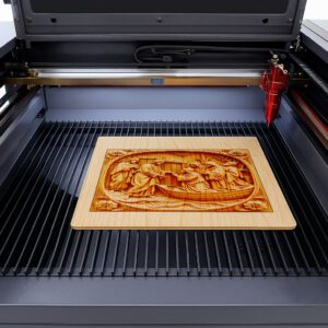 Jesus 3D Illusion Laser Engraving File, Walking On