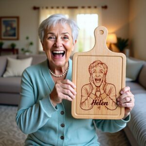 Custom Hand Drawn Grayscale Portrait, Personalized Art for