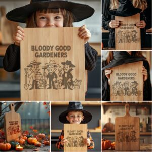 Halloween Charcuterie Board Designs, Funny Spooky Engraving Files