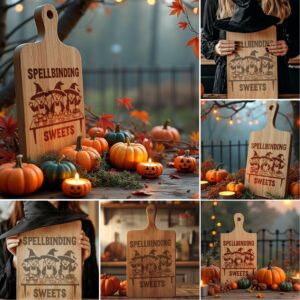 Halloween Charcuterie Board Designs, Funny Spooky Engraving Files