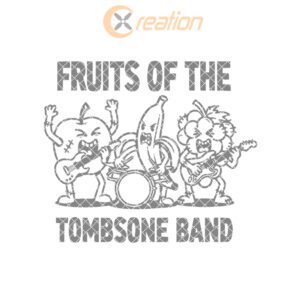 Halloween Charcuterie Board Engraving File, Funny Zombie Fruit