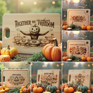 Halloween Charcuterie Board Laser Engraving Designs, Spooky Serving