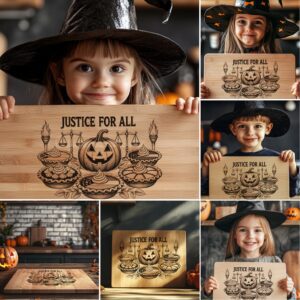 Halloween Charcuterie Board Laser Engraving Designs, Spooky Serving