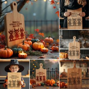 Halloween Engraving Files, Funny Charcuterie Board Designs, Spooky