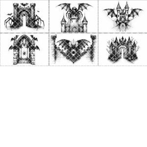 Halloween Laser Engraving File Bundle, Spooky Charcuterie Board
