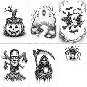 Halloween Laser Engraving File Bundle, Spooky Charcuterie Board
