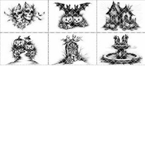 Halloween Laser Engraving File for Charcuterie Boards, 6