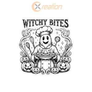 Halloween Laser Engraving File for Witch Charcuterie Board,