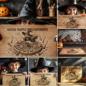 Halloween Laser Engraving File, Funny Charcuterie Board Designs,