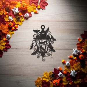 Halloween Lantern Laser File, Spooky Moth Ornament for