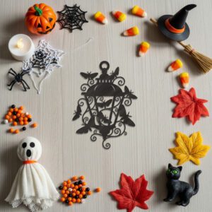 Halloween Lantern Laser File, Spooky Moth Ornament for