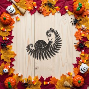 Halloween Ornament Bundle, 9 Spooky Designs for Laser