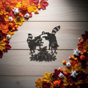 Halloween Ornament Laser File Bundle, 9 Spooky Designs