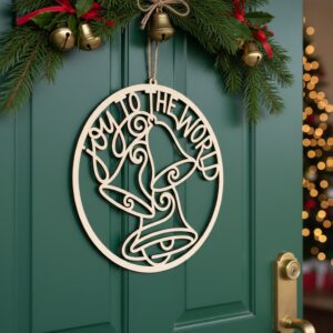 Christmas Door Hanger Bundle, Monogram Sign for Front