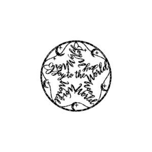 Christmas Star Door Hanger, Holiday Sign Décor with Festive Message