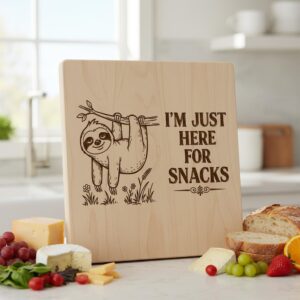 Charcharcuterie Board Laser Engraving Files, Whimsical Farmhouse Animal Designs, Family Name