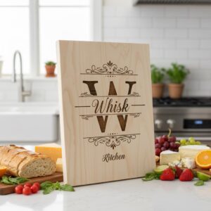 Elegant Monogram Engraving Bundle, Charcuterie Board Designs, 54 Kitchen Styles
