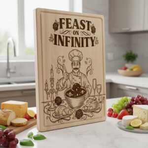 Funny Charcuterie Board Designs, Whimsical Vegetable Engraving, Humorous Kitchen Decor
