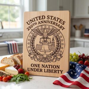 250th Anniversary Patriotic Engraving Designs, USA Board Art Set of 20