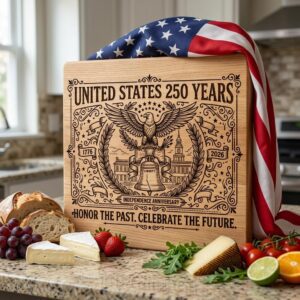 250th Anniversary Patriotic Engraving Designs, USA Board Art Set of 20