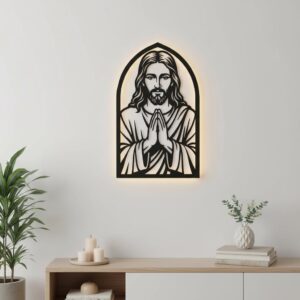 Christian Wall Art, Praying Hands CNC Bundle, Religious Faith Decor Digital Download