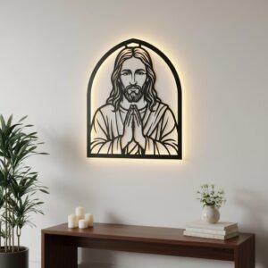 Christian Wall Art, Praying Hands CNC Bundle, Religious Faith Decor Digital Download