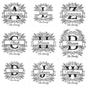 Personalized Chopping Board File, Italian Monogram Kitchen Bundle, Pasta Wheat Design